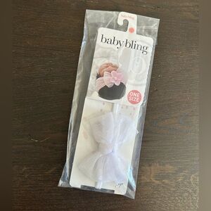 Baby Bling Tulle Bow Headband NEW